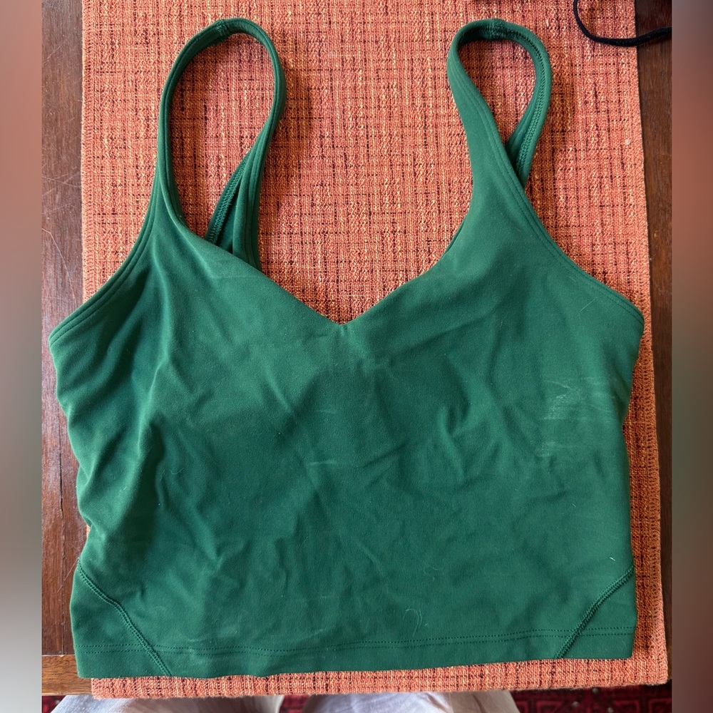 Lululemon align tank Everglade green 6